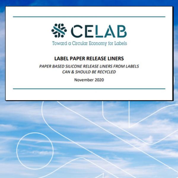 Release paper liner colour to enable recycling - CELAB Europe