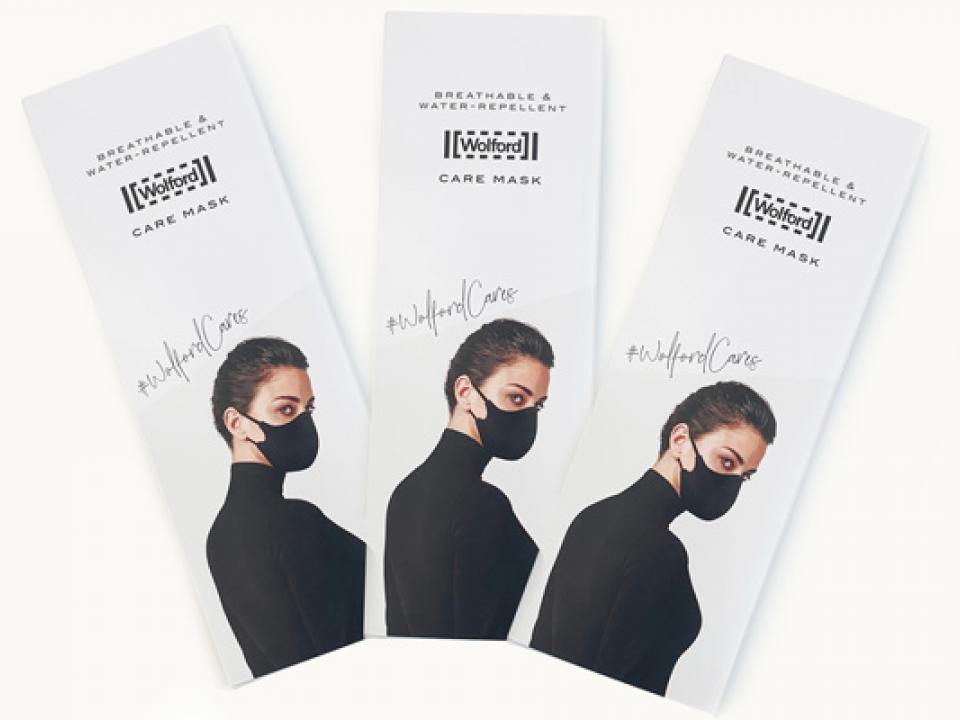 High quality face masks in top quality packaging Sappi PSP