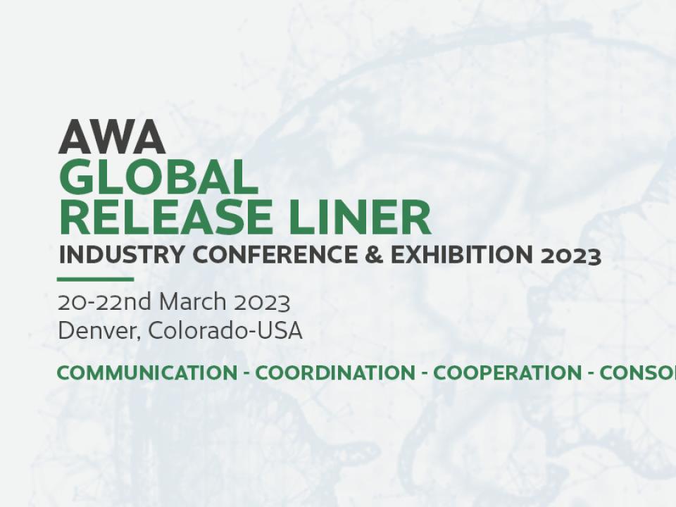 Meet Sappi at the AWA Global Release Liner Industry Conference Sappi
